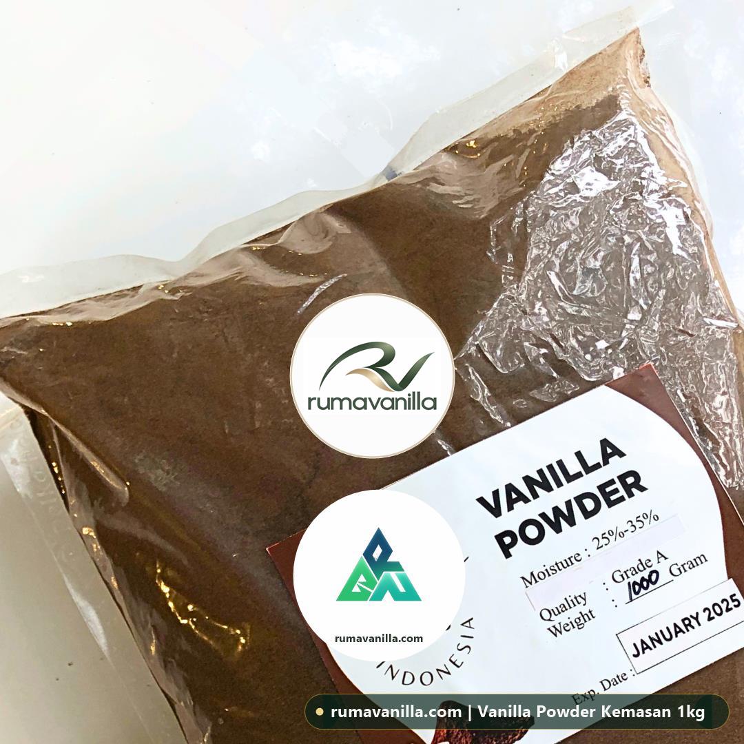 Vanilla Powder 1kg Packaging